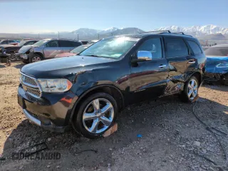 2012 Dodge Durango Citadel with VIN 1C4RDJEG7CC330910, listed as a Copart auction lot 47069995 with 166,864 mi miles and Salvage Title. Bid and sale history available at DreamBid. Image 1.