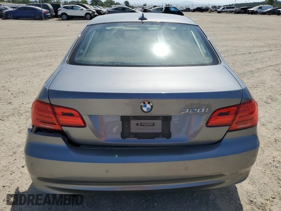2012 BMW 3 Series 328i with VIN WBAKE5C57CE756265, listed as a Copart auction lot 60711125 with 81,997 mi miles and Salvage title. Bid and sale history available at DreamBid. Image 6.