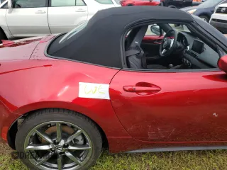 2021 Mazda MX-5 Miata Grand Touring with VIN JM1NDAD79M0451182, listed as a Copart auction lot 73790354 with Not provided miles and Non repairable. Bid and sale history available at DreamBid. Image 12.