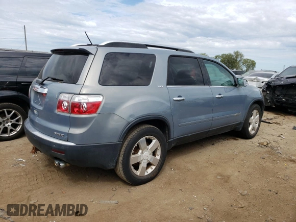 2008 GMC Acadia SLT1 with VIN 1GKEV23728J199090, listed as a Copart auction lot 48636274 with 91,857 mi miles and Non Repairable. Bid and sale history available at DreamBid. Image 3.