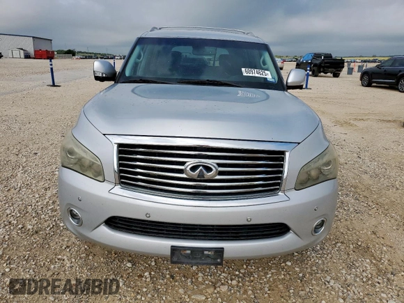 2013 Infiniti QX56 with VIN JN8AZ2NF3D9551080, listed as a Copart auction lot 60974625 with 171,275 mi miles and Clean title. Bid and sale history available at DreamBid. Image 5.