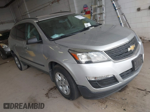 2013 Chevrolet Traverse LS with VIN 1GNKVFED8DJ106177, listed as a IAAI auction lot 41869165 with 106,786 mi miles and . Bid and sale history available at DreamBid. Image 1.