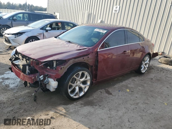 2016 Buick Regal GS with VIN 2G4GV5GX6G9158130, listed as a Copart auction lot 47283795 with 158,918 mi miles and Clean Title. Bid and sale history available at DreamBid. Image 1.