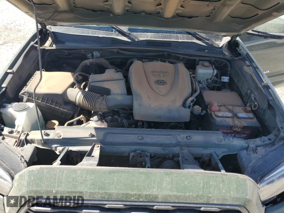 2021 Toyota Tacoma 4WD SR5 with VIN 3TMDZ5BN2MM101766, listed as a Copart auction lot 50015205 with 29,176 mi miles and Salvage Title. Bid and sale history available at carsss.com. Image 11.