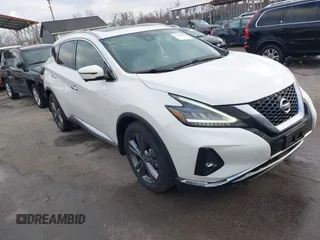 2020 Nissan Murano Platinum z VIN 5N1AZ2DS2LN175581, wystawiony jako IAAI lot #41605024 z przebiegiem 53 133 mil mil oraz . Historia ofert i sprzedaży dostępna na DreamBid. Obrazek 1.