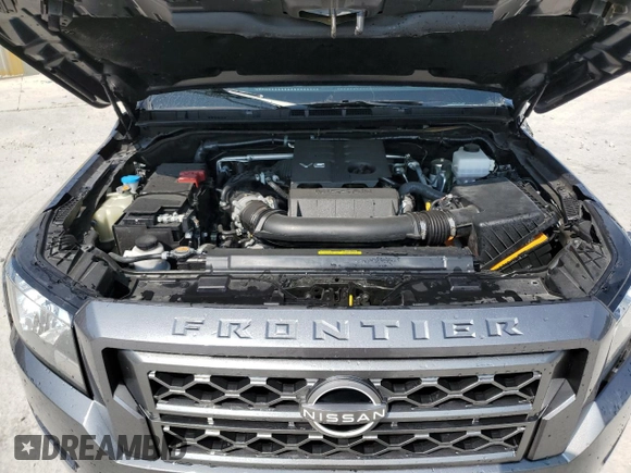 2023 Nissan Frontier SV with VIN 1N6ED1FK0PN636758, listed as a Copart auction lot 70601224 with 19,997 mi miles and Salvage Title. Bid and sale history available at carsss.com. Image 13.
