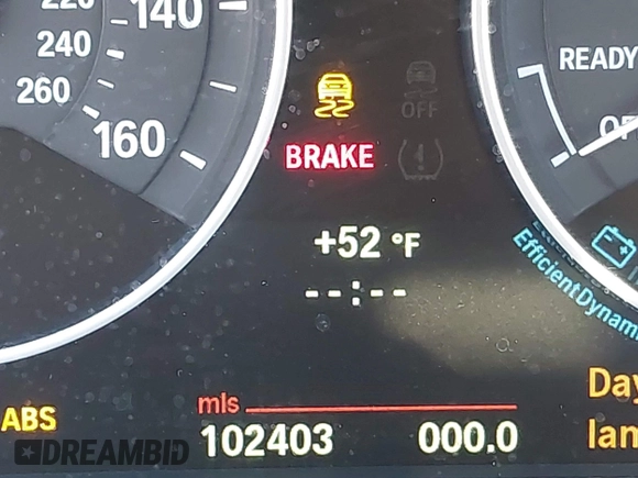 2013 BMW 3 Series 328i with VIN WBA3A5C54DF351332, listed as a IAAI auction lot 41547266 with 102,403 mi miles. Bid and sale history available at carsss.com. Image 15.