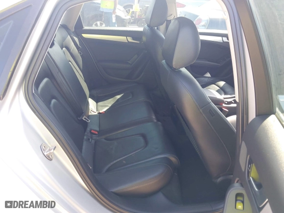 2012 Audi A4 2.0T Premium Plus with VIN WAUFFAFL4CN001656, listed as a IAAI auction lot 42098333 with 1 mi miles. Bid and sale history available at carsss.com. Image 8.