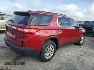 2020 Chevrolet Traverse LT Cloth z VIN 1GNERGKW2LJ109278, wystawiony jako Copart lot #59918565 z przebiegiem 60 354 mil mil oraz Szkoda całkowita • Salvage title. Historia ofert i sprzedaży dostępna na DreamBid. Obrazek 3.
