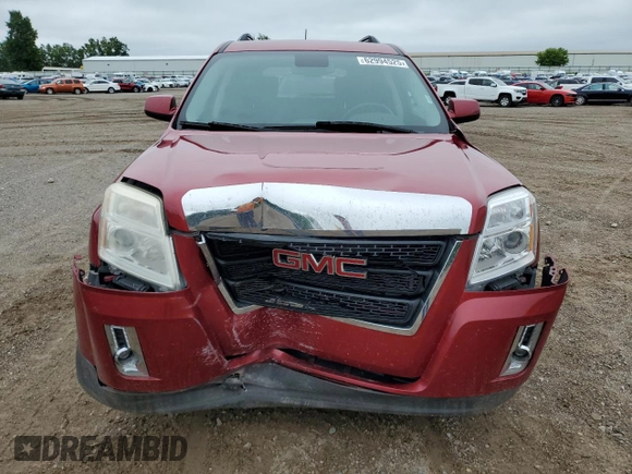 2013 GMC Terrain SLT with VIN 2GKFLVEK7D6361199, listed as a Copart auction lot 62994525 with 187,106 mi miles and Clean title. Bid and sale history available at DreamBid. Image 5.