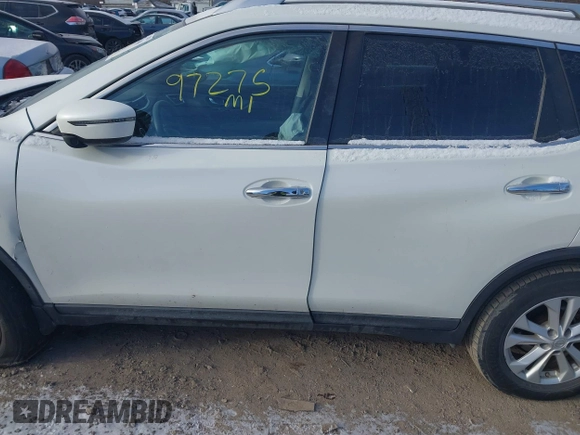2016 Nissan Rogue S with VIN KNMAT2MT1GP648671, listed as a IAAI auction lot 41084406 with 97,275 mi miles and . Bid and sale history available at DreamBid. Image 14.
