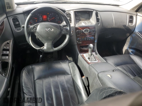 2010 Infiniti EX with VIN JN1AJ0HP1AM700027, listed as a Copart auction lot 61242935 with 204,033 mi miles and Salvage title. Bid and sale history available at DreamBid. Image 8.