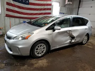 2012 Toyota Prius Two with VIN JTDZN3EU5C3053544, listed as a Copart auction lot 52023135 with 104,386 mi miles and Salvage Title. Bid and sale history available at DreamBid. Image 1.