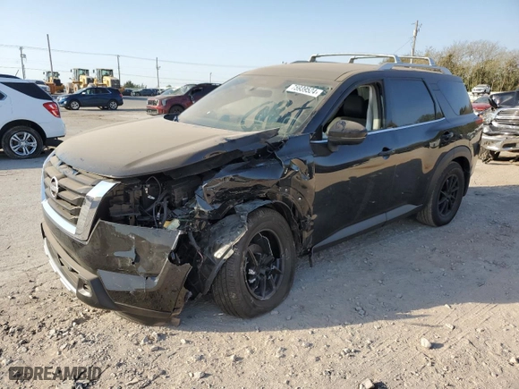 2024 Nissan Pathfinder SL with VIN 5N1DR3CA4RC264875, listed as a Copart auction lot 75939524 with 5,146 mi miles and Salvage Title. Bid and sale history available at carsss.com. Image 1.