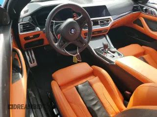 2022 BMW M4 Competition xDrive with VIN WBS43AZ01NCK81354, listed as a Copart auction lot 45180024 with 13,723 mi miles. Bid and sale history available at carsss.com. Image 8.
