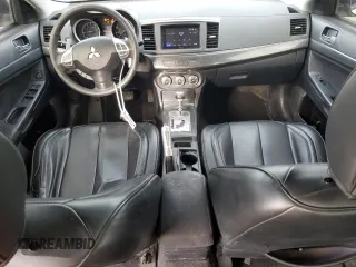 2011 Mitsubishi Lancer GTS with VIN JA32U8FW2BU039819, listed as a Copart auction lot 50185015 with 114,245 mi miles and Salvage Title. Bid and sale history available at carsss.com. Image 8.