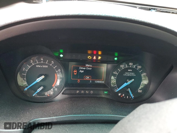 2016 Ford Utility Police Interceptor with VIN 1FM5K8AR4GGB43770, listed as a Copart auction lot 66730164 with 104,848 mi miles and Salvage Title. Bid and sale history available at carsss.com. Image 9.