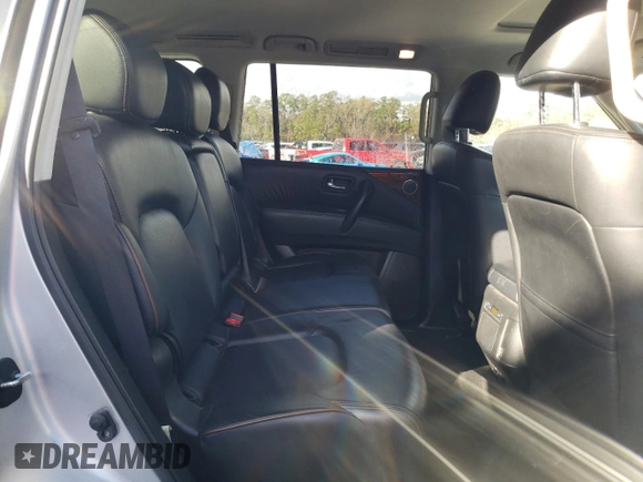 2020 Nissan Armada SL with VIN JN8AY2ND6L9106431, listed as a Copart auction lot 85059094 with 122,697 mi miles and Salvage Title. Bid and sale history available at carsss.com. Image 11.