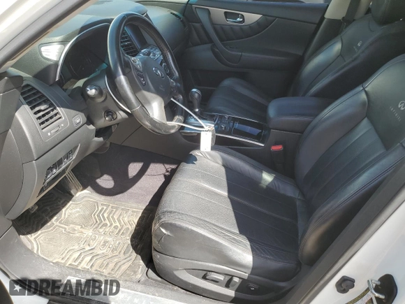 2013 Infiniti FX with VIN JN8CS1MW5DM173270, listed as a Copart auction lot 52174825 with 143,081 mi miles and Salvage Title. Bid and sale history available at carsss.com. Image 7.