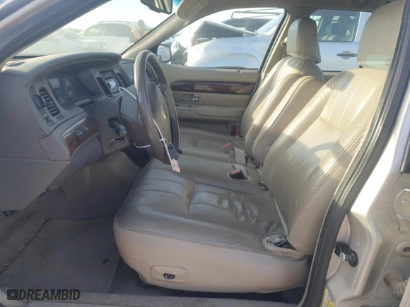 2006 Mercury Grand Marquis LS Premium with VIN 2MEFM75W66X602690, listed as a Copart auction lot 50535965 with 185,120 mi miles and Salvage Title. Bid and sale history available at carsss.com. Image 7.