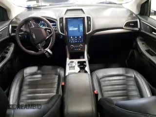 2024 Ford Edge SEL with VIN 2FMPK4J90RBA30135, listed as a Copart auction lot 51007555 with 15,249 mi miles and Salvage Title. Bid and sale history available at carsss.com. Image 8.