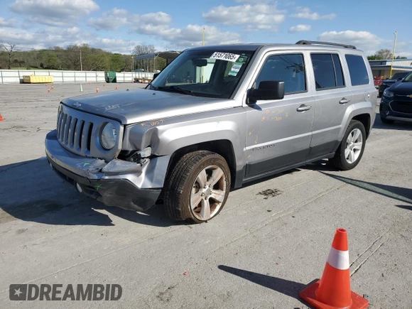 2016 Jeep Patriot High Altitude with VIN 1C4NJPFA3GD659205, listed as a Copart auction lot 51571065 with 99,170 mi miles and Salvage Title. Bid and sale history available at DreamBid. Image 1.