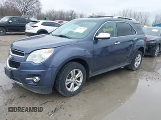 2013 Chevrolet Equinox LTZ with VIN 2GNFLGEK6D6266910, listed as a IAAI auction lot 42064679 with 106,585 mi miles and . Bid and sale history available at DreamBid. Image 2.