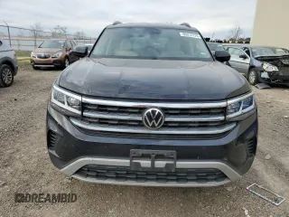 2022 Volkswagen Atlas SE with VIN 1V2DP2CA8NC562830, listed as a Copart auction lot 86014774 with 26,448 mi miles and Clean title. Bid and sale history available at DreamBid. Image 5.