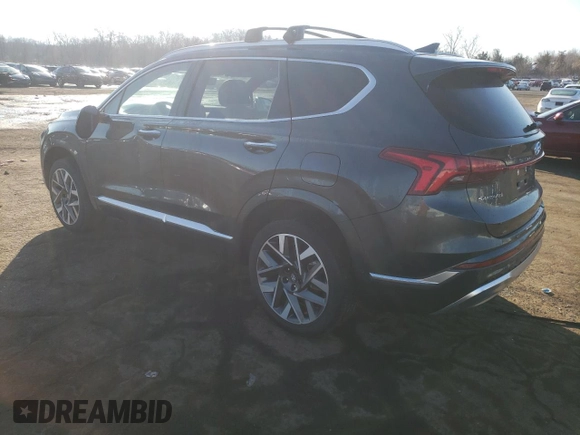 2023 Hyundai Santa Fe Calligraphy with VIN 5NMS5DAL6PH619450, listed as a Copart auction lot 46911575 with 15,164 mi miles and Salvage Title. Bid and sale history available at carsss.com. Image 2.