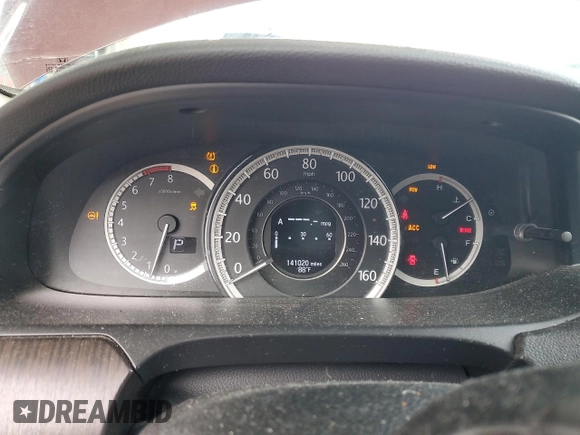 2014 Honda Accord Touring with VIN 1HGCR3F99EA021734, listed as a Copart auction lot 59976805 with 141,020 mi miles and Salvage title. Bid and sale history available at DreamBid. Image 9.