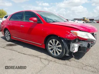 2011 Toyota Avalon with VIN 4T1BK3DB3BU404093, listed as a IAAI auction lot 42163714 with 129,847 mi miles and . Bid and sale history available at carsss.com. Image 1.