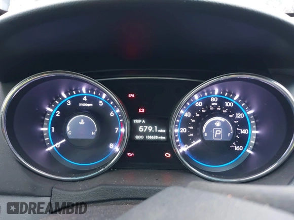 2013 Hyundai Sonata GLS with VIN 5NPEB4AC9DH781979, listed as a IAAI auction lot 42195958 with 138,628 mi miles and . Bid and sale history available at carsss.com. Image 7.