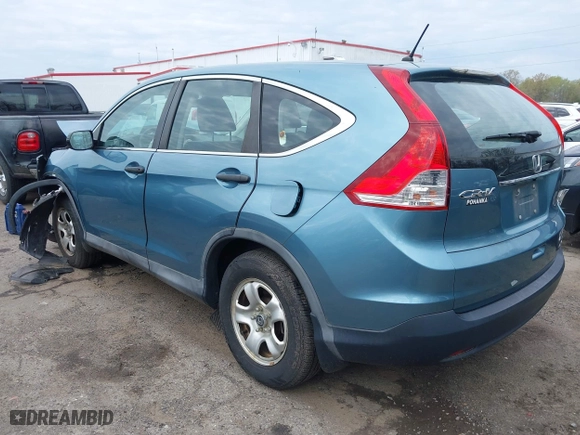 2014 Honda CR-V LX with VIN 2HKRM3H32EH517323, listed as a IAAI auction lot 42020715 with 121,389 mi miles. Bid and sale history available at carsss.com. Image 3.