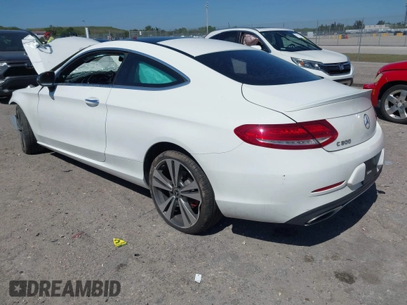 2017 Mercedes-Benz C 300 with VIN WDDWJ4JB4HF551626, listed as a IAAI auction lot 41735887 with 104,140 mi miles and . Bid and sale history available at carsss.com. Image 3.