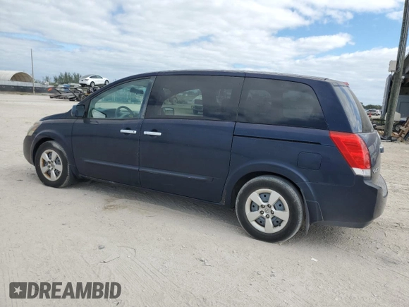 2009 Nissan Quest S with VIN 5N1BV28U09N101256, listed as a Copart auction lot 81488944 with 72,969 mi miles and Clean Title. Bid and sale history available at carsss.com. Image 2.