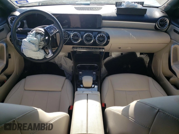 2022 Mercedes-Benz A 220 with VIN W1K3G4EB1NJ367250, listed as a Copart auction lot 42038325 with 54,510 mi miles and Salvage Title. Bid and sale history available at DreamBid. Image 8.