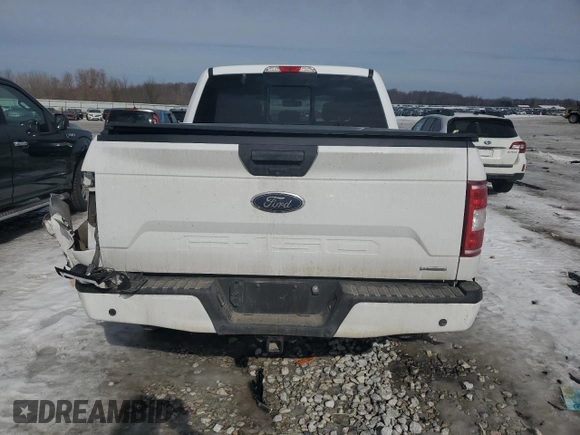 2020 Ford F-150 XL with VIN 1FTEW1EP1LFB77996, listed as a Copart auction lot 46278535 with 93,012 mi miles and Non Repairable. Bid and sale history available at DreamBid. Image 6.