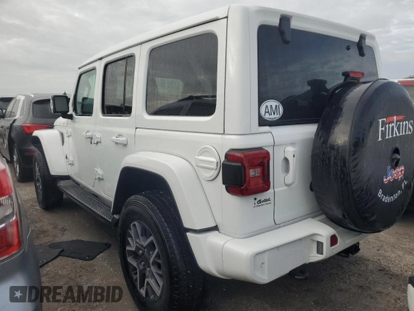 2023 Jeep Wrangler High Altitude z VIN 1C4HJXEG5PW508969, wystawiony jako Copart lot #74281654 z przebiegiem 5 191 mil mil oraz Nie do naprawy • Non repairable. Historia ofert i sprzedaży dostępna na DreamBid. Obrazek 2.