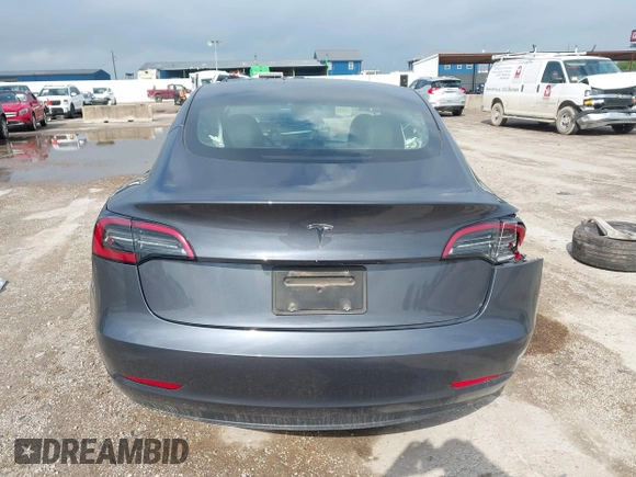 2023 Tesla Model 3 with VIN 5YJ3E1EA5PF676316, listed as a IAAI auction lot 42384765 with 33,715 mi miles and . Bid and sale history available at DreamBid. Image 16.