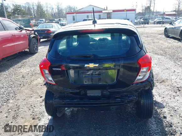 2020 Chevrolet Spark LS with VIN KL8CB6SA8LC477514, listed as a IAAI auction lot 41706916 with 76,672 mi miles. Bid and sale history available at carsss.com. Image 17.