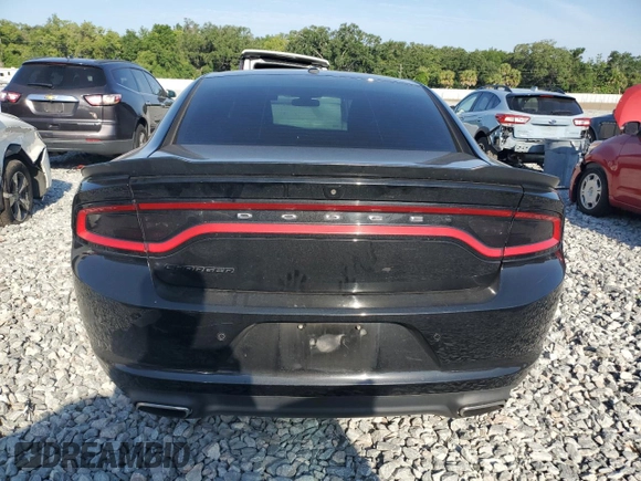 2019 Dodge Charger SXT with VIN 2C3CDXBG1KH697184, listed as a Copart auction lot 54313085 with 108,518 mi miles and Clean Title. Bid and sale history available at carsss.com. Image 6.