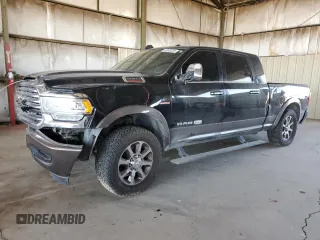 2019 Ram 2500 Longhorn with VIN 3C6UR5PL3KG644764, listed as a Copart auction lot 59995335 with 93,029 mi miles and Salvage title. Bid and sale history available at DreamBid. Image 1.