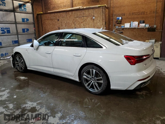 2019 Audi A6 Premium Plus with VIN WAUL2AF21KN028043, listed as a Copart auction lot 72689912 with 56,962 mi miles. Bid and sale history available at carsss.com. Image 2.
