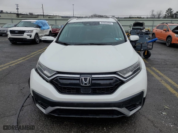 2020 Honda CR-V Touring with VIN 7FARW2H9XLE000859, listed as a Copart auction lot 84952894 with 86,740 mi miles and Salvage Title. Bid and sale history available at carsss.com. Image 5.