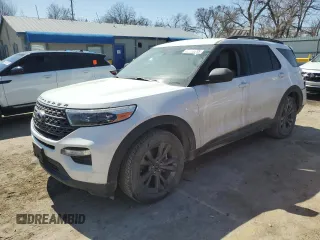 2021 Ford Explorer XLT with VIN 1FMSK8DH5MGA69048, listed as a Copart auction lot 47108515 with 41,417 mi miles and Salvage Title. Bid and sale history available at DreamBid. Image 1.
