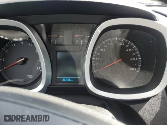 2014 Chevrolet Equinox LS with VIN 2GNALAEK4E6118280, listed as a Copart auction lot 52745225 with 146,606 mi miles and Salvage Title. Bid and sale history available at carsss.com. Image 9.