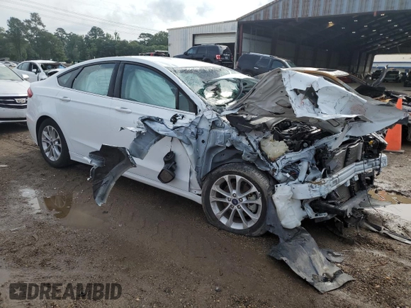 2020 Ford Fusion SE with VIN 3FA6P0H74LR128971, listed as a Copart auction lot 60815995 with Not provided miles and Salvage title. Bid and sale history available at DreamBid. Image 4.
