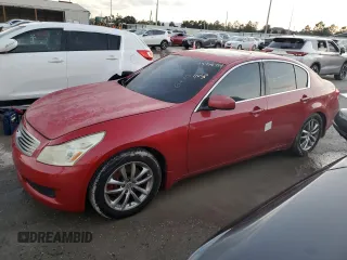 2007 Infiniti G35 Journey with VIN JNKBV61E57M724646, listed as a Copart auction lot 73768754 with Not Provided miles and Non Repairable. Bid and sale history available at DreamBid. Image 1.
