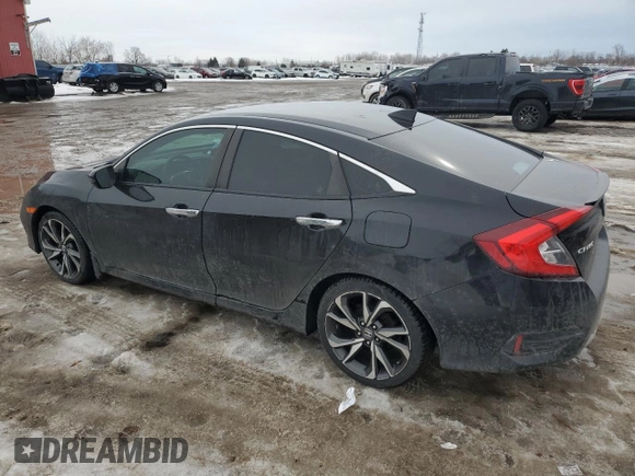 2020 Honda Civic Sedan Touring with VIN 2HGFC1F97LH106055, listed as a Copart auction lot 46588735 with 94,374 mi miles and Clean Title. Bid and sale history available at carsss.com. Image 2.