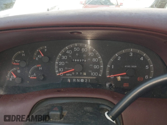 1997 Ford F-150 XL с VIN 1FTDX18W3VNC56963, выставлен на аукционе IAAI как лот 42527974 с пробегом 196 378 миль миль и . История ставок и продаж доступна на DreamBid. Изображение 7.